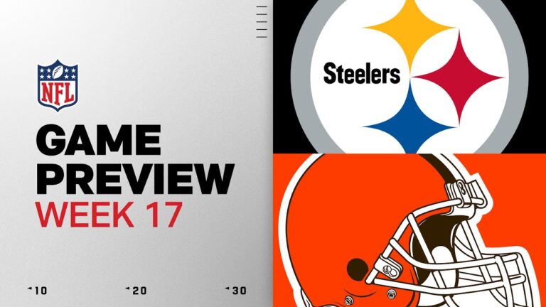 Pittsburgh Steelers vs Cleveland Browns Week 17 Game Preview
