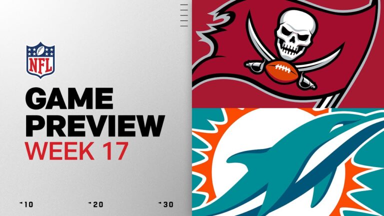 Tampa Bay Buccaneers vs Miami Dolphins Week 17 Game Preview