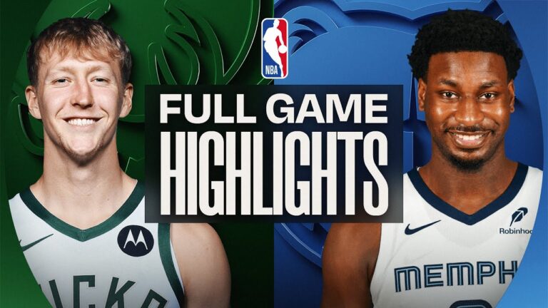 BUCKS at GRIZZLIES FULL GAME HIGHLIGHTS December 26, 2025