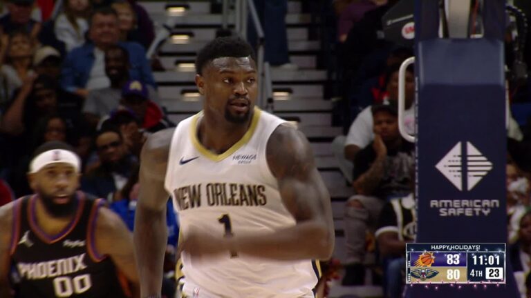 Zion Williamson Highlights vs. Phoenix Suns 12 26 25