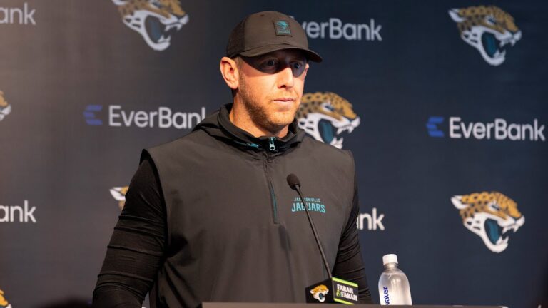 Liam Coen on Jourdan Lewis, O-Lineman Stepping Up Jacksonville Jaguars