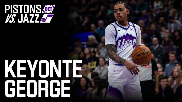 GAME-WINNING BUCKET vs DETROIT UTAH JAZZ