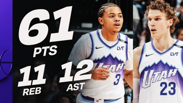 Keyonte George (31 PTS) & Lauri Markkanen (30 PTS) Were COOKING December 26, 2025