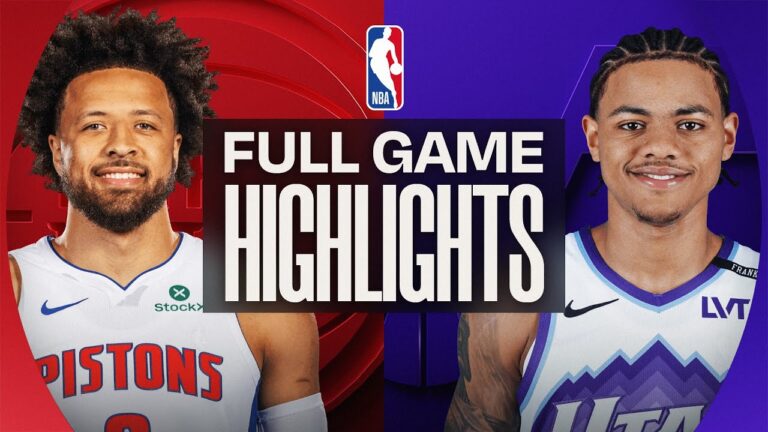 PISTONS at JAZZ FULL GAME HIGHLIGHTS December 26, 2025