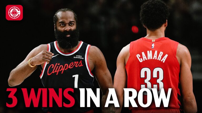 Clippers WENT OFF vs Trail Blazers