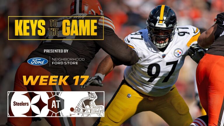 Coach Tomlin’s Keys to the Game Week 17 at Browns Pittsburgh Steelers