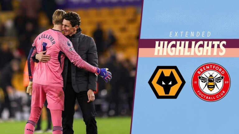 Wolves 0-2 Brentford Extended Premier League Highlights