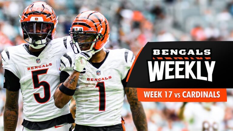 2025 Week 17 Arizona Cardinals at Cincinnati Bengals Weekly