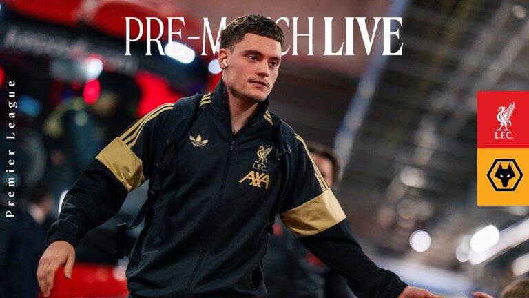 Liverpool vs Wolves Premier League Build-Up LIVE