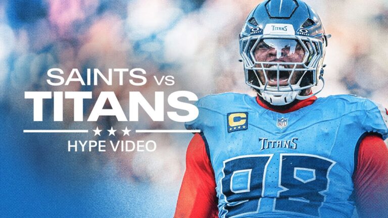 Saints vs Titans Week 17 Hype Video