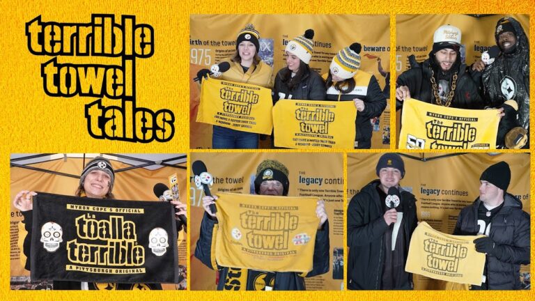 There’s a story behind every Terrible Towel Terrible Towel Tales Pittsburgh Steelers