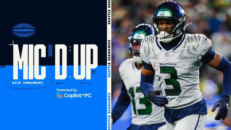 Nick Emmanwori Mic’d Up In The Overtime Win vs. The Rams In Week 16 Seattle Seahawks