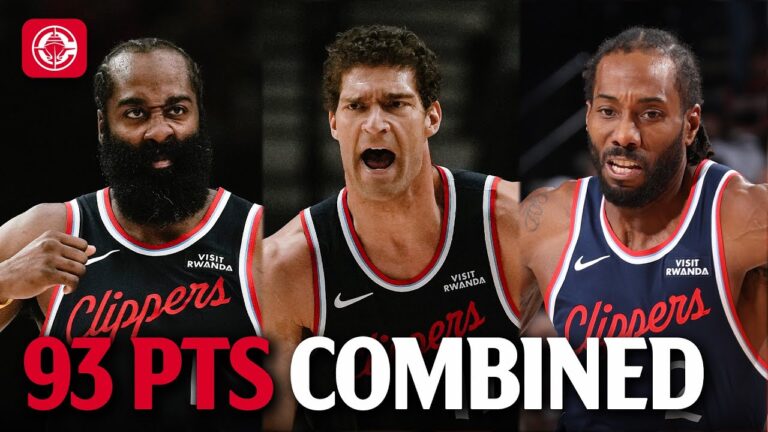 Harden (34 PTS), Lopez (31 PTS) & Leonard (28 PTS) COOKING Trail Blazers