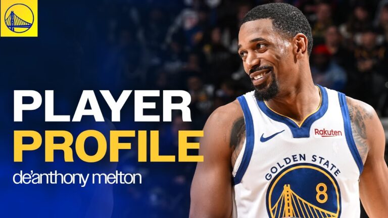 Golden State Warriors Player Profile De’Anthony Melton