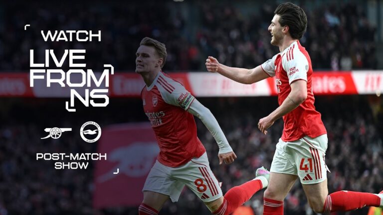 ODEGAARD & AN OWN GOAL SEND US BACK TOP! Arsenal 2-1 Brighton LIVE FROM N5 Post-match reaction