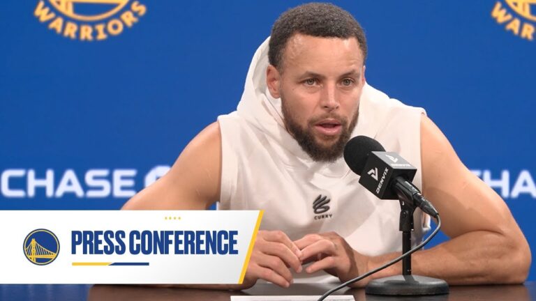 Stephen Curry Recaps Warriors Win Over Magic Dec. 22, 2025