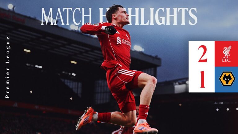 Highlights: Liverpool 2-1 Wolves Premier League First Florian Wirtz Goal!