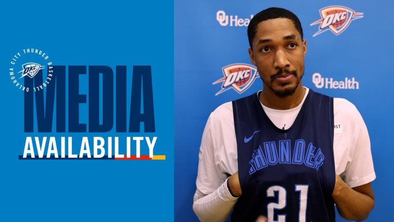 Practice Media Availability with Aaron Wiggins December 27, 2025 OKC Thunder