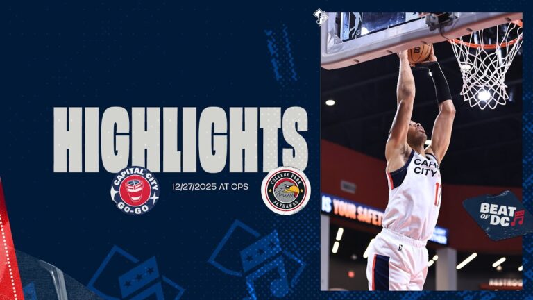 Highlights: Capital City Go-Go vs College Park Skyhawks 12.27.25