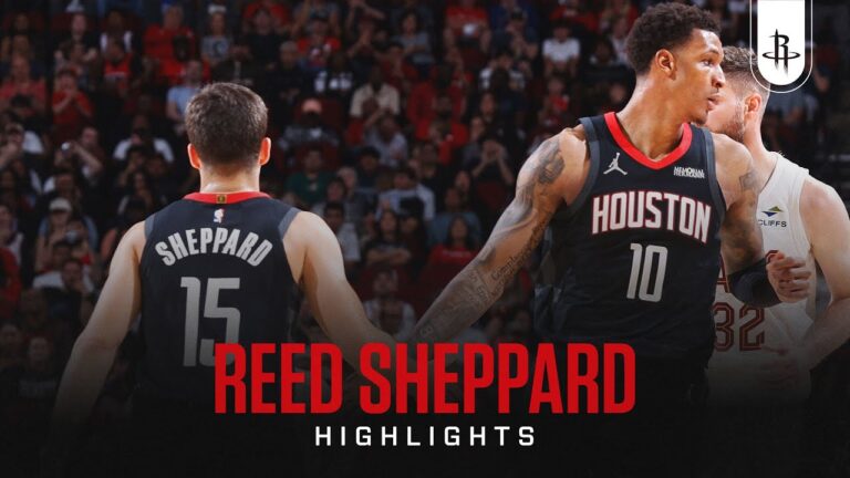 Reed Sheppard (18 points) Highlights vs. Cleveland Cavaliers