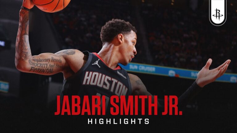 Jabari Smith Jr. (15 points) Highlights vs. Cleveland Cavaliers