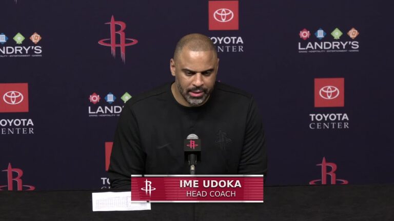 Press Conference by Ime Udoka vs Cavs