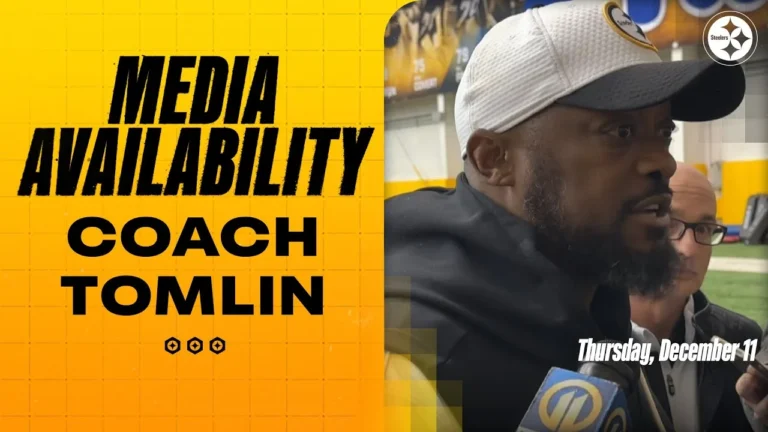 Coach Mike Tomlin provides an update on T.J. Watt (Dec. 11) Pittsburgh Steelers