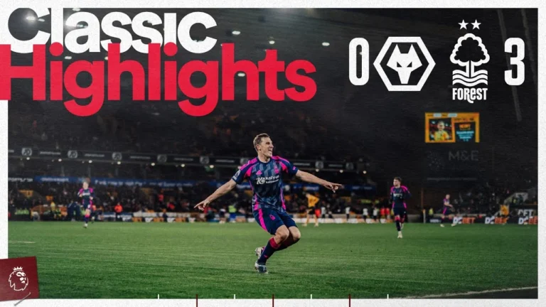 MGW, Chris Wood and Taiwo on Target! Wolves 0-3 Nottingham Forest (2024 25) Classic Highlights