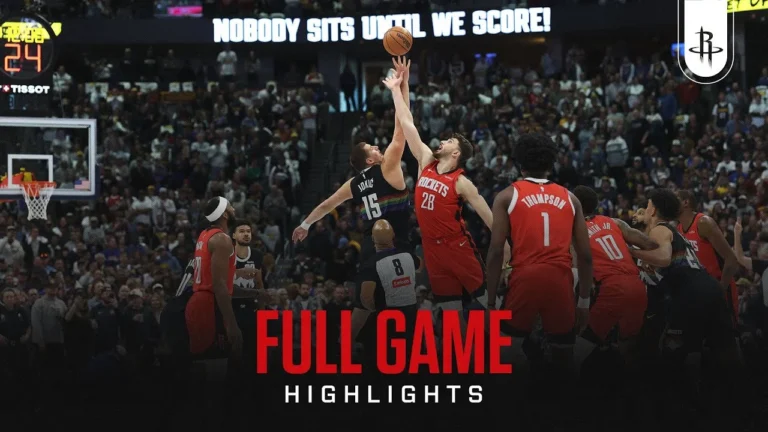 Houston Rockets Highlights vs. Denver Nuggets
