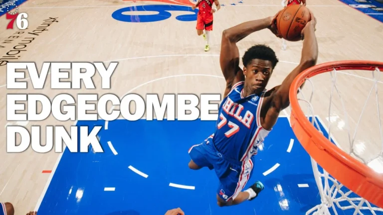 EVERY VJ Edgecombe Dunk This Season