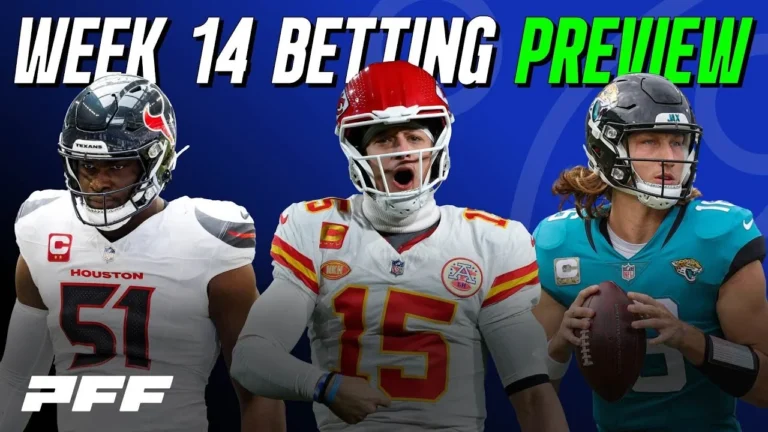 2025 NFL Week 14 Betting Preview PFF NFL Show