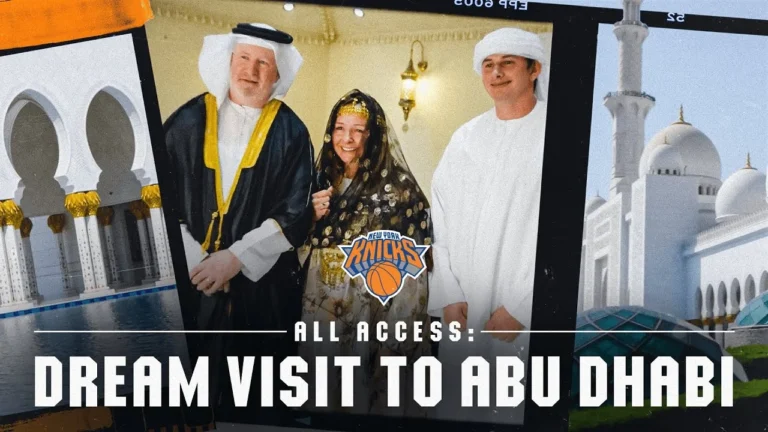 New York Knicks Honor Deserving Family with a Trip to Abu Dhabi