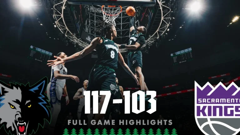 Minnesota Timberwolves Take W Over Kings, 117-103 12.14.25