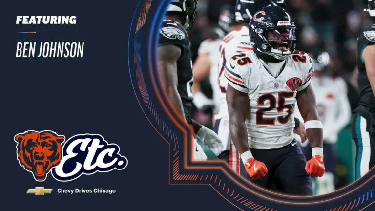 Ben Johnson reflects on Bears Black Friday win Bears, etc. Podcast