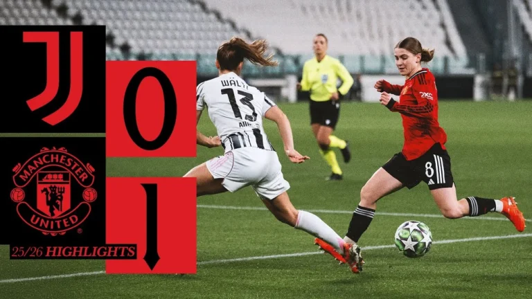 BIG Win In Turin! Juventus v Man Utd Highlights