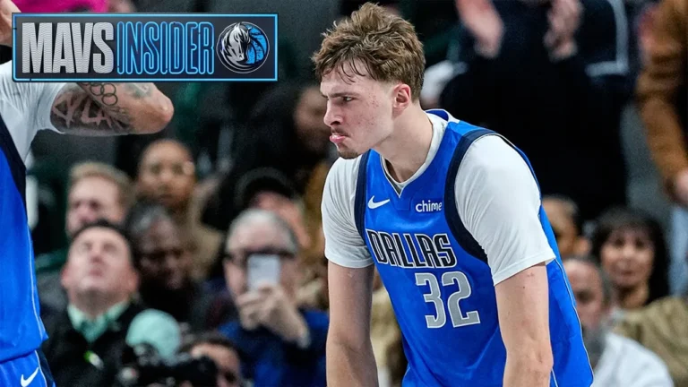 Cooper in the Cluch Mavs Insider Feature MavsTV