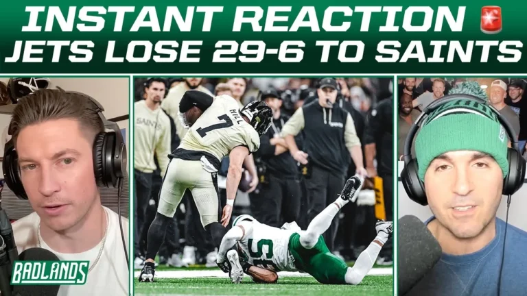 New York Jets DOMINATED By Saints REACTION & Offseason Changes Needed (FULL BADLANDS)