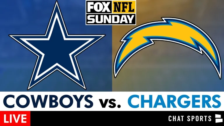 Cowboys vs. Chargers Live Streaming Scoreboard, Play-By-Play, Highlights, Stats NFL Week 16 On FOX
