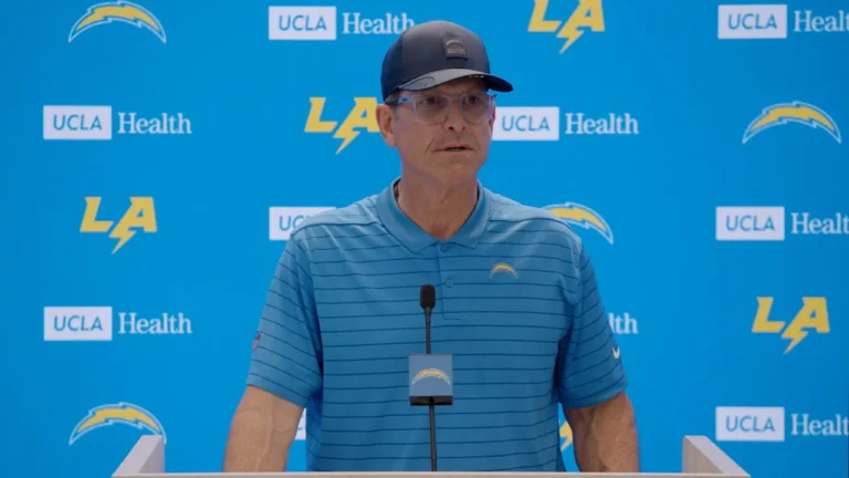 Jim Harbaugh On Preparation For Chiefs LA Chargers