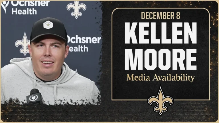 Kellen Moore recaps Week 14 win over Buccaneers New Orleans Saints