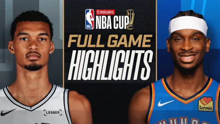 SPURS at THUNDER EMIRATES NBA CUP FULL GAME HIGHLIGHTS December 13, 2025