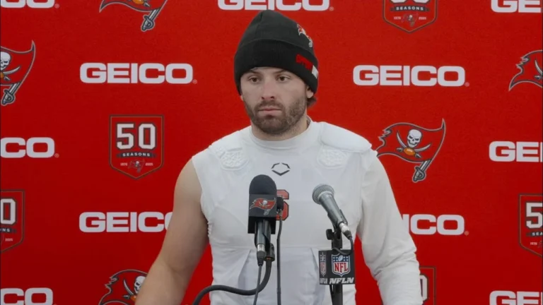 Baker Mayfield on Final vs. Panthers Press Conference Tampa Bay Buccaneers