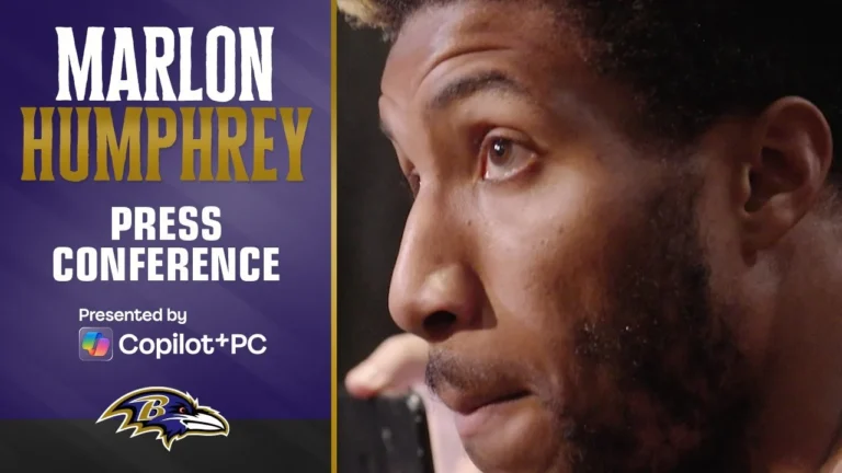 Marlon Humphrey: ‘We’re Basically in Playoff Football Right Now’ Baltimore Ravens