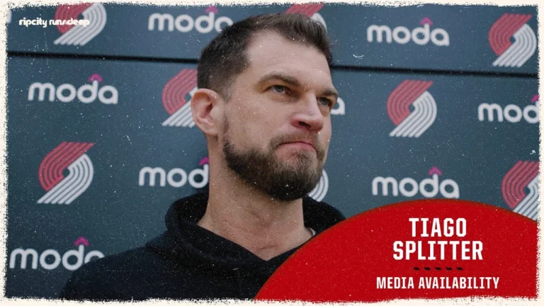 Tiago Splitter on Practice Goals, New Box Tradition, and Win Over the Warriors Dec. 16, 2025