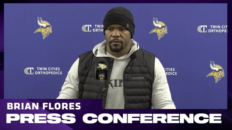 Brian Flores on Dallas Turners Growth & Making Corrections for Vikings vs. Commanders Week 14 Game