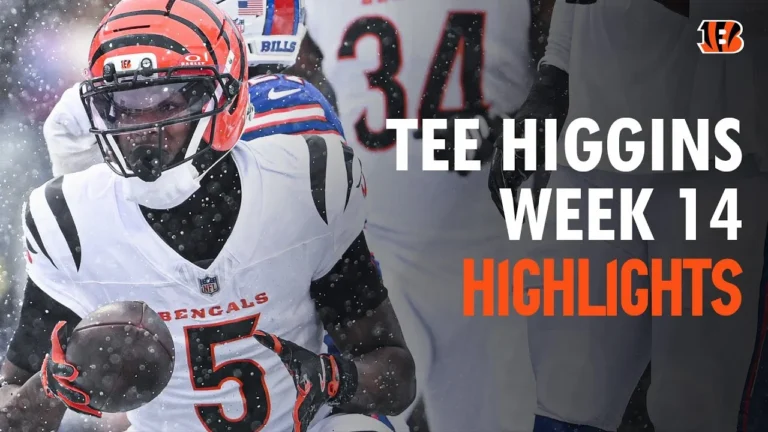 Tee Higgins best catches from 2-TD game vs. Bills Week 14