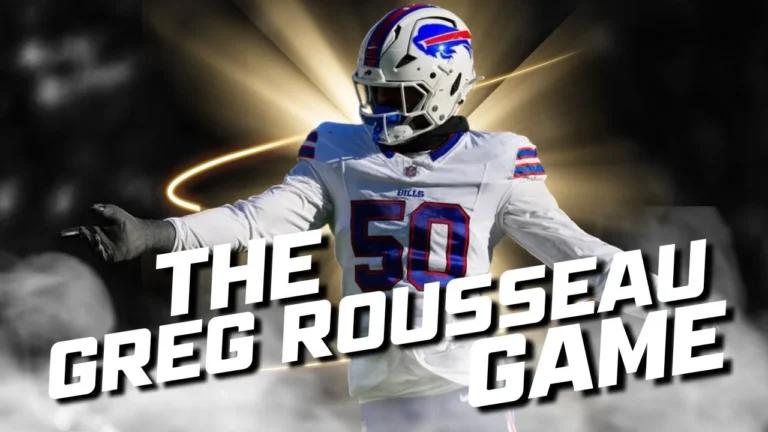 The GREG ROUSSEAU Game: Bills SURVIVE SCARE in Cleveland and pick up an UGLY WIN over Browns
