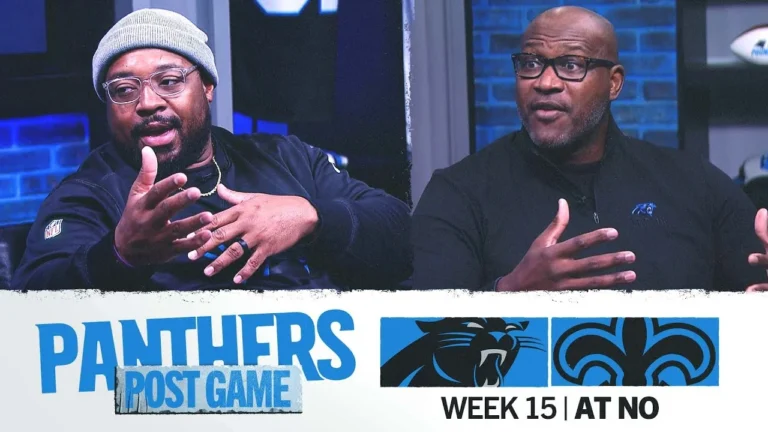 Panthers vs Saints Week 15 Reaction Postgame Show Carolina Panthers