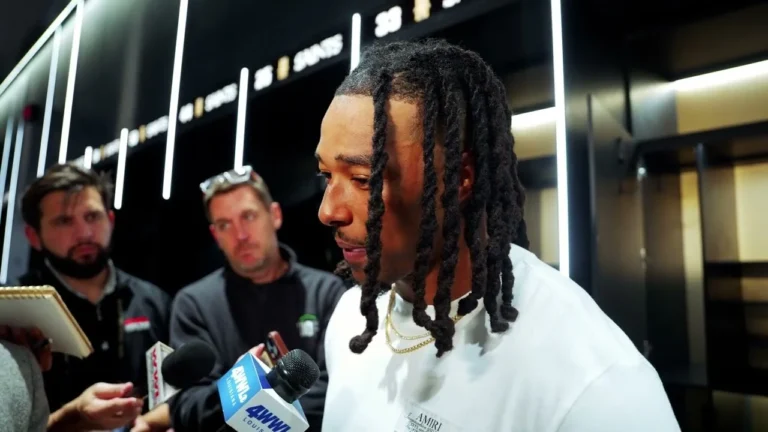 Jordan Howden Saints-Panthers Postgame 2025 NFL Week 15
