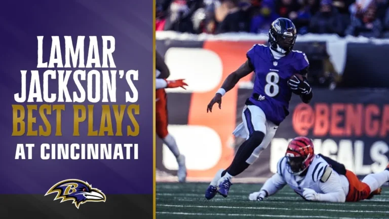 Highlights: Lamar Jackson’s Top Plays From Shutout Win vs. Bengals Baltimore Ravens